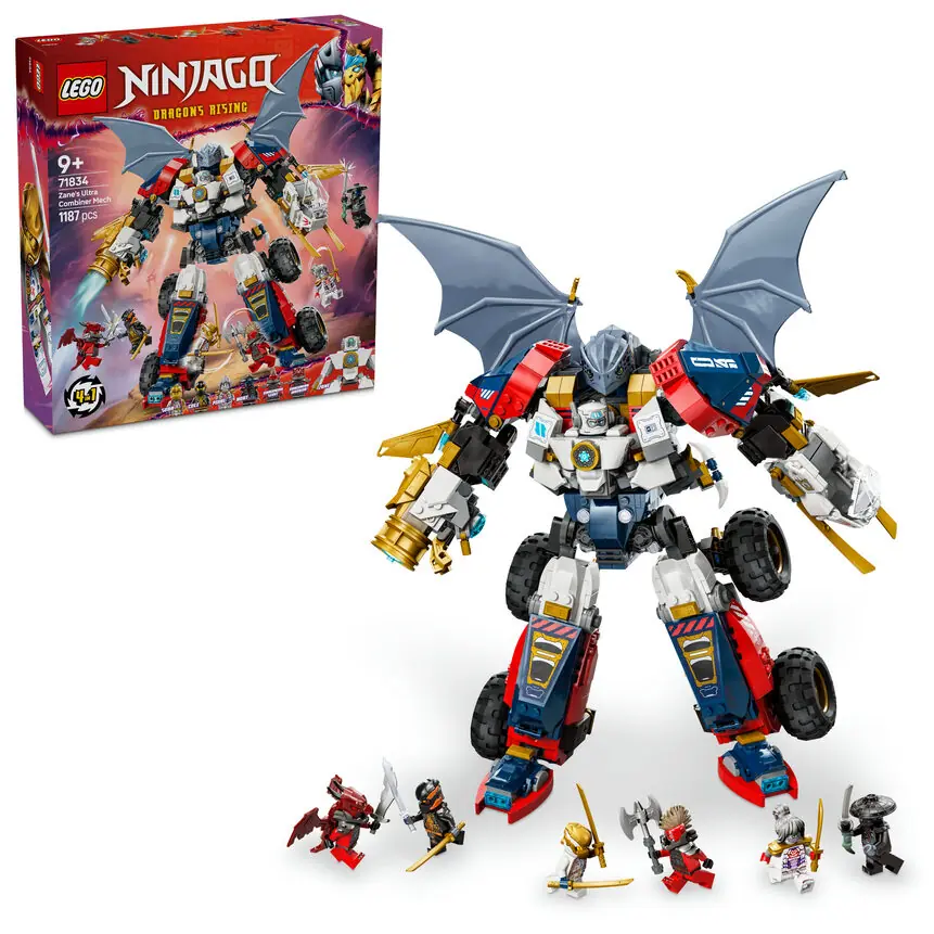 LEGO® NINJAGO® 71834 Ultra Combo Mech Zane'a / Liczba elementów