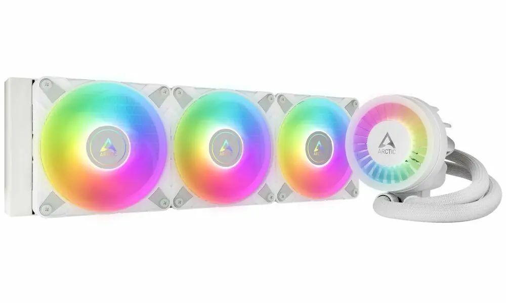 ARCTIC LIQUID FREEZER III 360 開封済 未通電品 ARCTIC Liquid Freezer III - 360 A-RGB biały / 3x 120 mm / 22,5 dB
